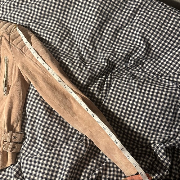 Meotine leather jacket pink - Picture 12 of 12